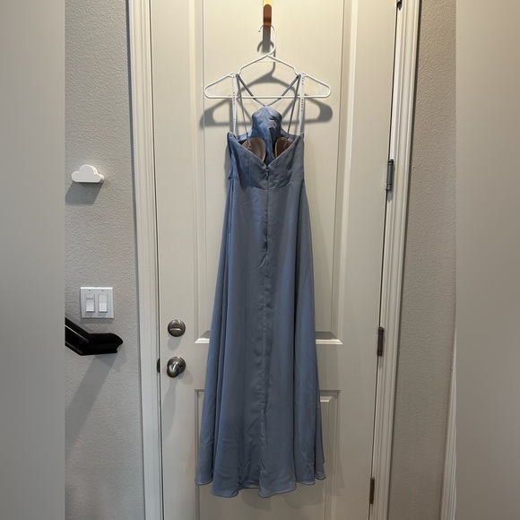 Azazie Bailey bridesmaid dress in Dusty Blue - Picture 3 of 3